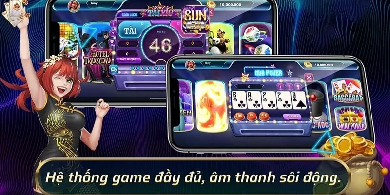 Chơi game Sun52 trên hệ điều hành ios
