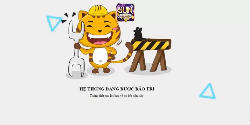 Tương tác thông báo lịch bảo trì